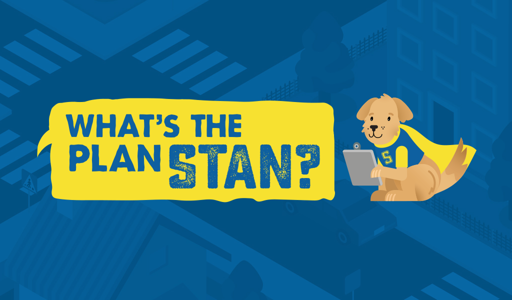 What's the Plan, Stan? logo