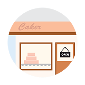 A cake shop